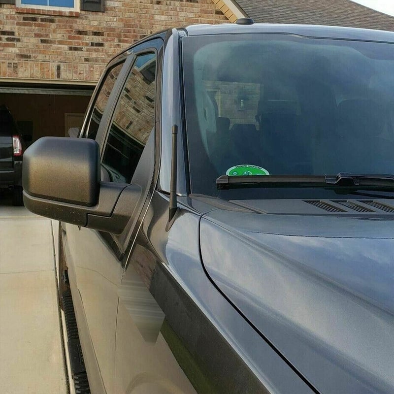 KSaAuto هوائي قصير KSaAuto لفورد F150 F-150 2009-2026، 2017-2026 F-250 F-350، 2021-2024 برونكو، هوائي قصير بطول 7 بوصات لشاحنة F150، ملحقات فورد F150، غير مناسب لبرونكو 2025 - Image 4